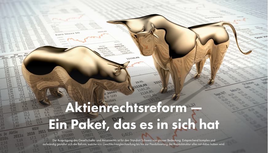 AKTIENRECHTSREFORM – EIN PAKET, DAS ES IN SICH HAT