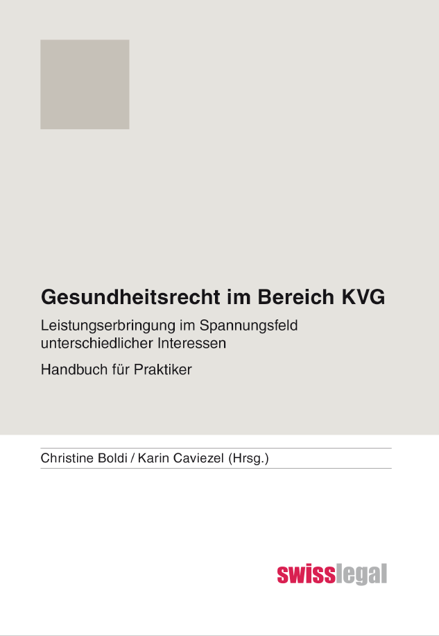 Soeben erschienen: Das neue SwissLegal Handbuch zum Gesundheitsrecht