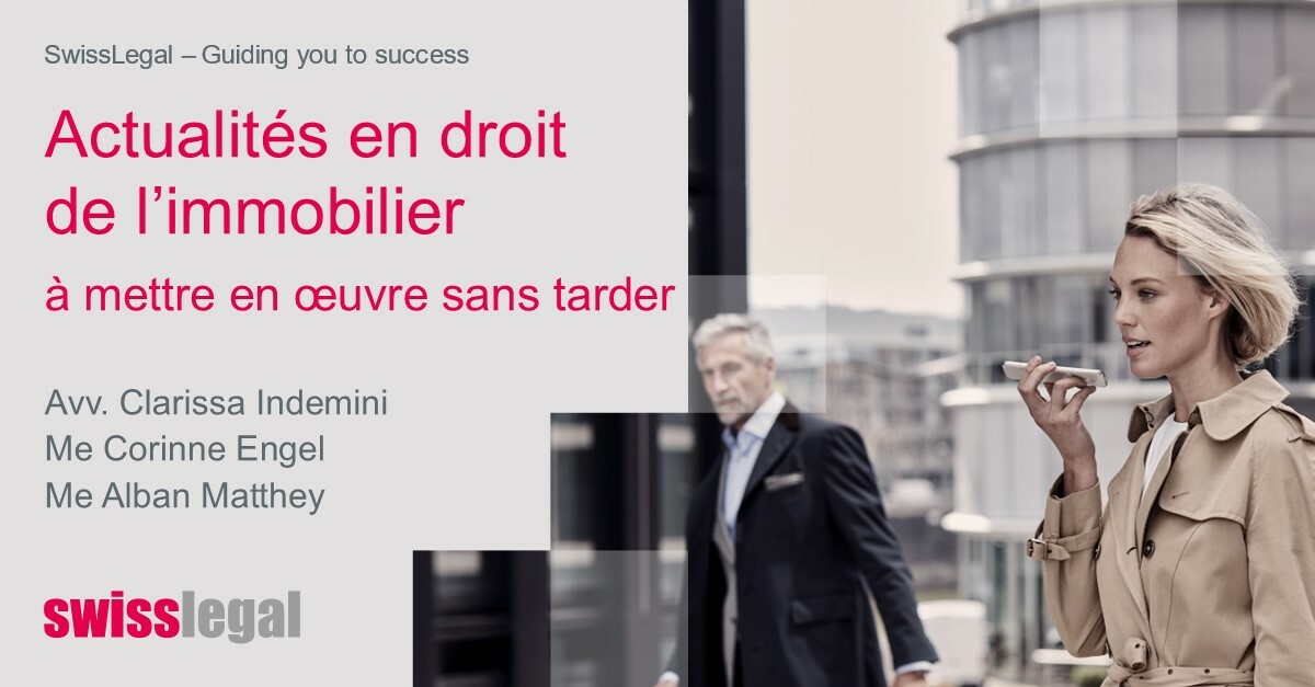Actualités en droit de l’immobilier à mettre en œuvre sans tarder