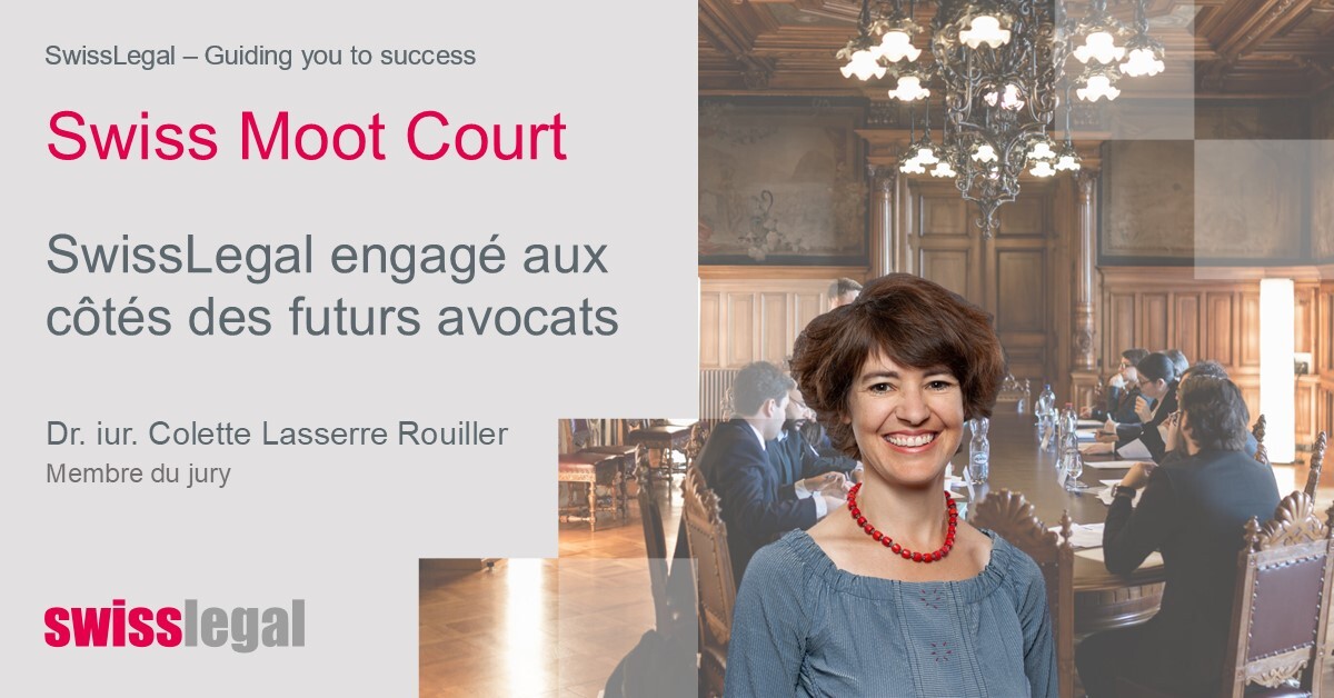 SwissLegal engagé aux côtés des futurs avocats