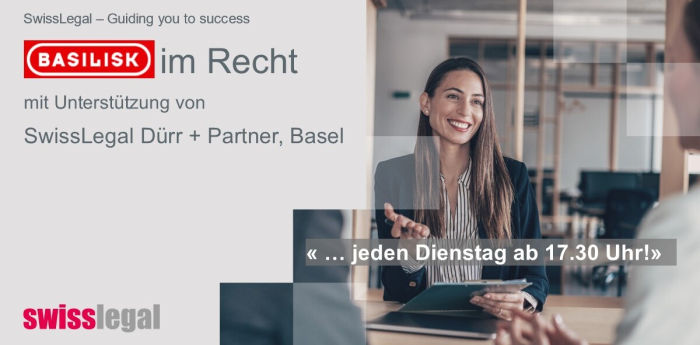 Rechtsberatung im Radio - SwissLegal Dürr und Partner Basel berät zu aktuellen Themen