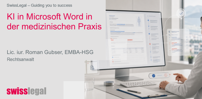 KI in Microsoft Word in der medizinischen Praxis