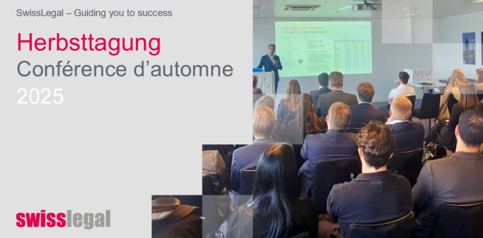 SwissLegal – News from our 2025 fall conference