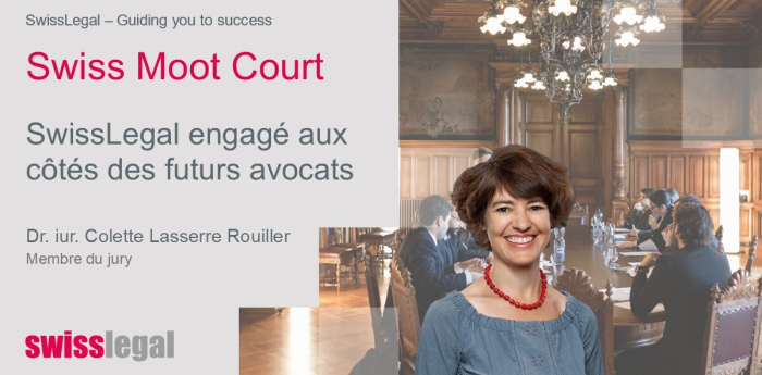SwissLegal engagé aux côtés des futurs avocats